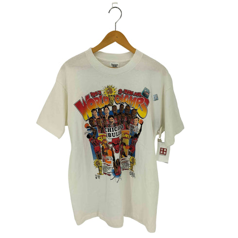 テネシーリバー TENNESSEE RIVER 90s 93 WORLD CHAMPS クルーネック半袖Tシャツ カットソー メンズ JPN:L